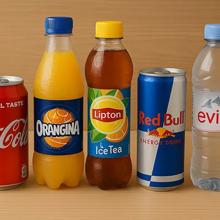 Liste des sodas disponibles